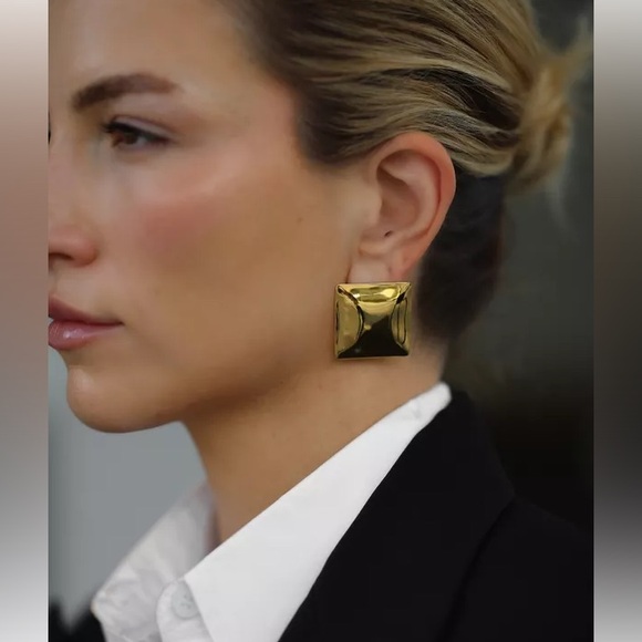 NWOT Aureum Collective Lili Earrings - Picture 1 of 7